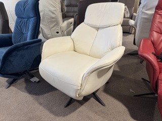 Relaxfauteuil, wit